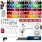 Bernette B05 Academy Sewing Machine with 100 Thread Spools & Matching Bobbins